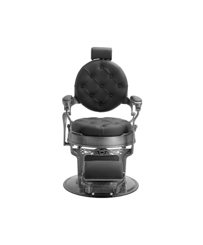 Poltrona da Barbiere Mack Grey Black