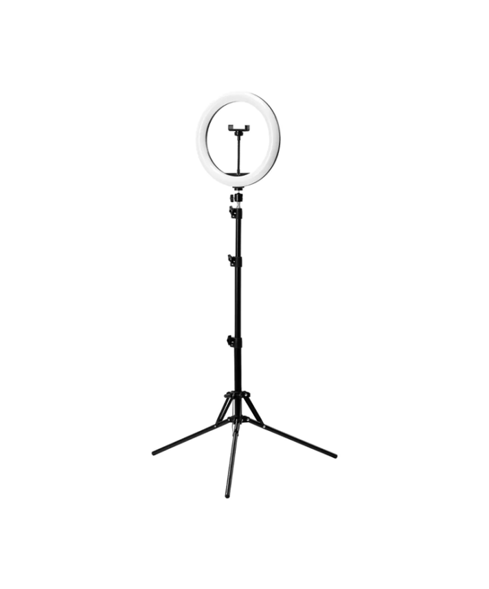 Treppiede Professionale con Luce a LED ad Anello per Smartphone