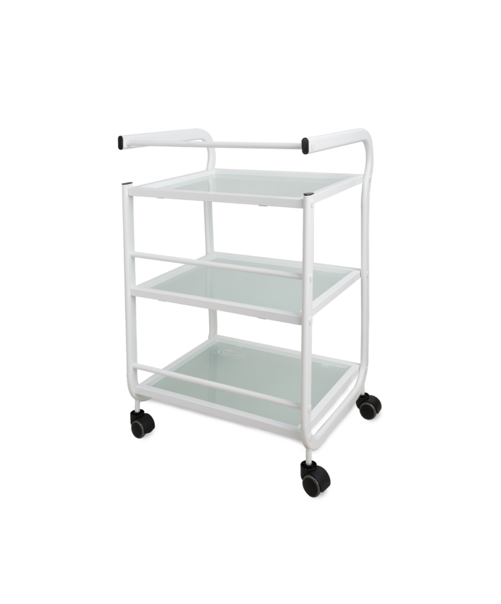Carrello Topaz per Estetica con 3 Ripiani